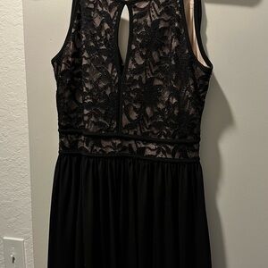 Elegant Black Long Dress